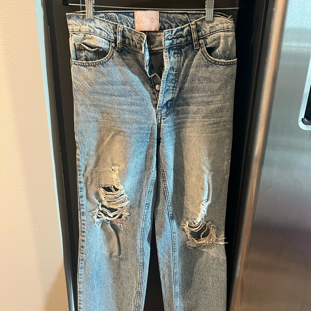 Distressed Revice Jeans
